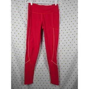 Victorias Secret sport  Red active leggings yoga pants knockout tights medium